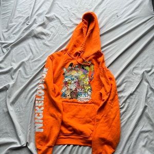 Orange vintage Nickelodeon hoodie